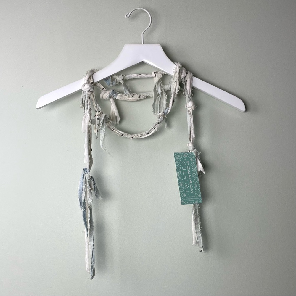 Denim & Dots • OS / Twisted Threads Accessory